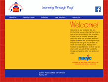 Tablet Screenshot of nyackslittleschoolhouse.com